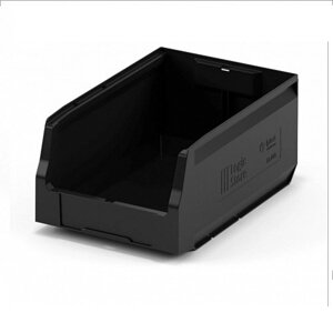 Ящик для склада Logic Store 12.403.99 R 350х225х150 мм 8 л чёрный в Ростовской области от компании ООО "ПаллетПласт"