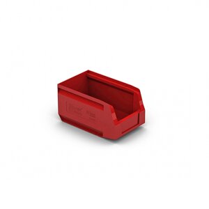 Лоток для склада Logic Store 12.402.40 250х150х130 мм 4 л красный в Ростовской области от компании ООО "ПаллетПласт"