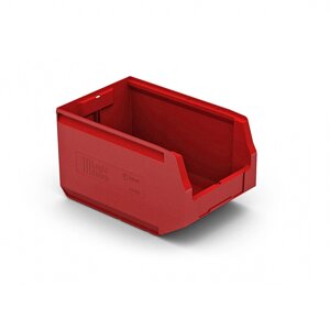 Лоток для склада Logic Store 12.404.40 350х250х200 мм 12 л красный в Ростовской области от компании ООО "ПаллетПласт"