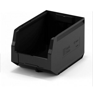 Ящик для склада Logic Store 12.404.99 R 350х250х200 мм 12 л чёрный в Ростовской области от компании ООО "ПаллетПласт"