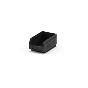 Ящик для склада Logic Store 12.401.99. R 165х100х75 мм 1 л чёрный в Ростовской области от компании ООО "ПаллетПласт"