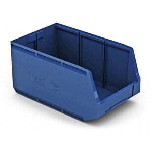 Складской лоток Logic Store 12.407.61 500х300х250 мм 33 л синий в Ростовской области от компании ООО "ПаллетПласт"