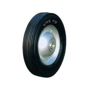 Колесо литая резина SR1501 (AS) несимметричное, d-200 мм