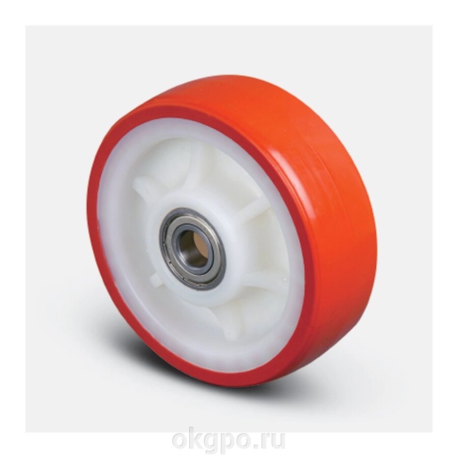 Колесо полиуретановое, диск-полиамид, 125 мм ( ZBP 125 ED ) от компании Компания "ГПО" - фото 1
