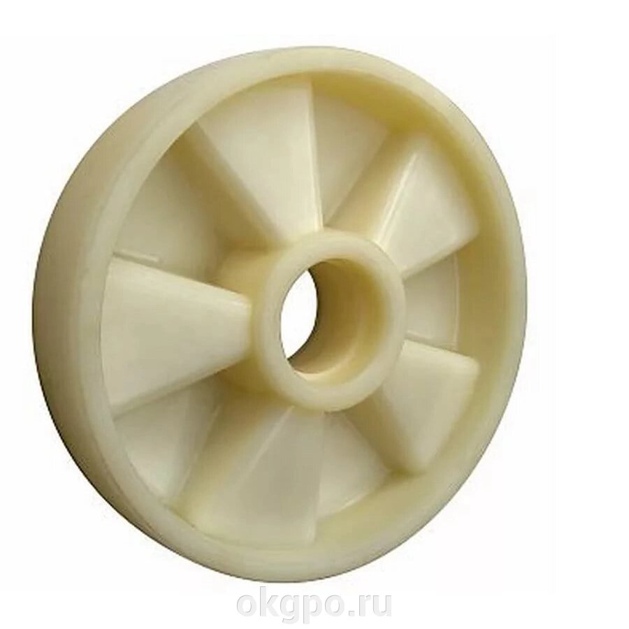 Колесо рулевое полиамидное для гидравлических тележек 180*50 от компании Компания "ГПО" - фото 1