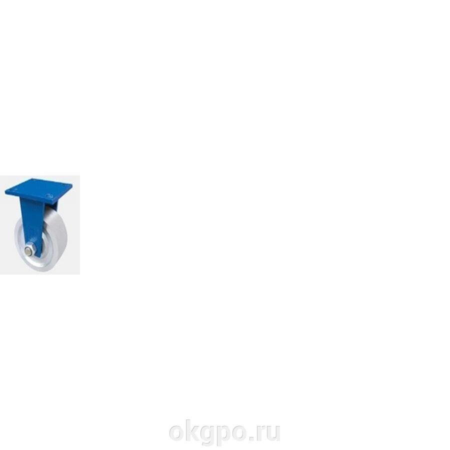 Колесо стальное неповоротное (диаметр-250 мм, г/п-1250 кг) от компании Компания "ГПО" - фото 1