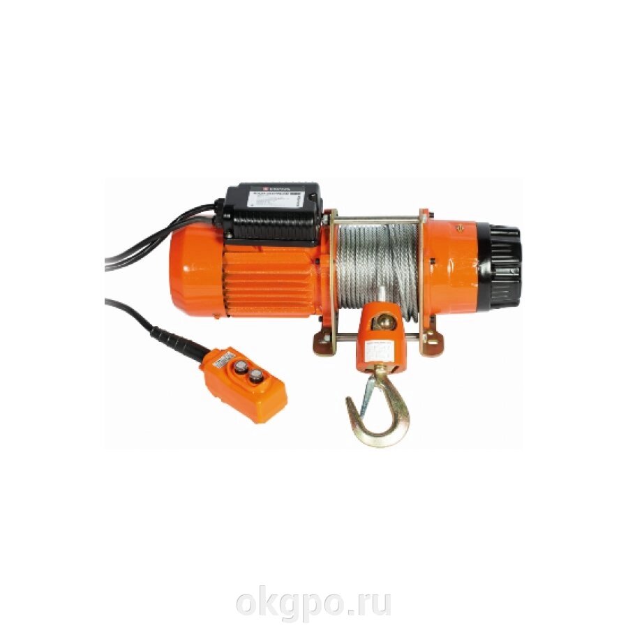 Лебедка электрическая KDJ-200E (200кг, 30 м, 220В) от компании Компания "ГПО" - фото 1