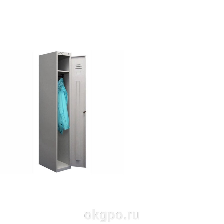 Металлический модульный шкаф для одежды ШРС-11-400 от компании Компания "ГПО" - фото 1