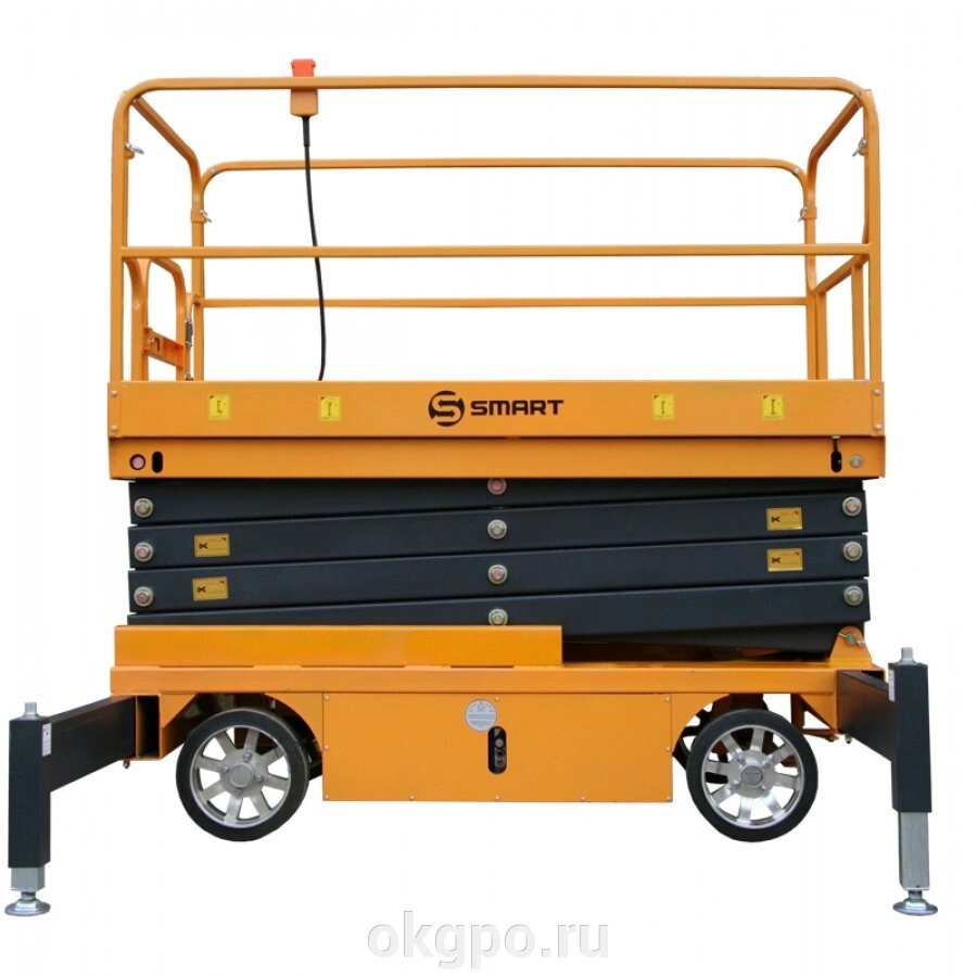 Подъемник ножничный SJY-0.3-6 (380V, 300 кг, высота подъема 6 м) SMART от компании Компания "ГПО" - фото 1