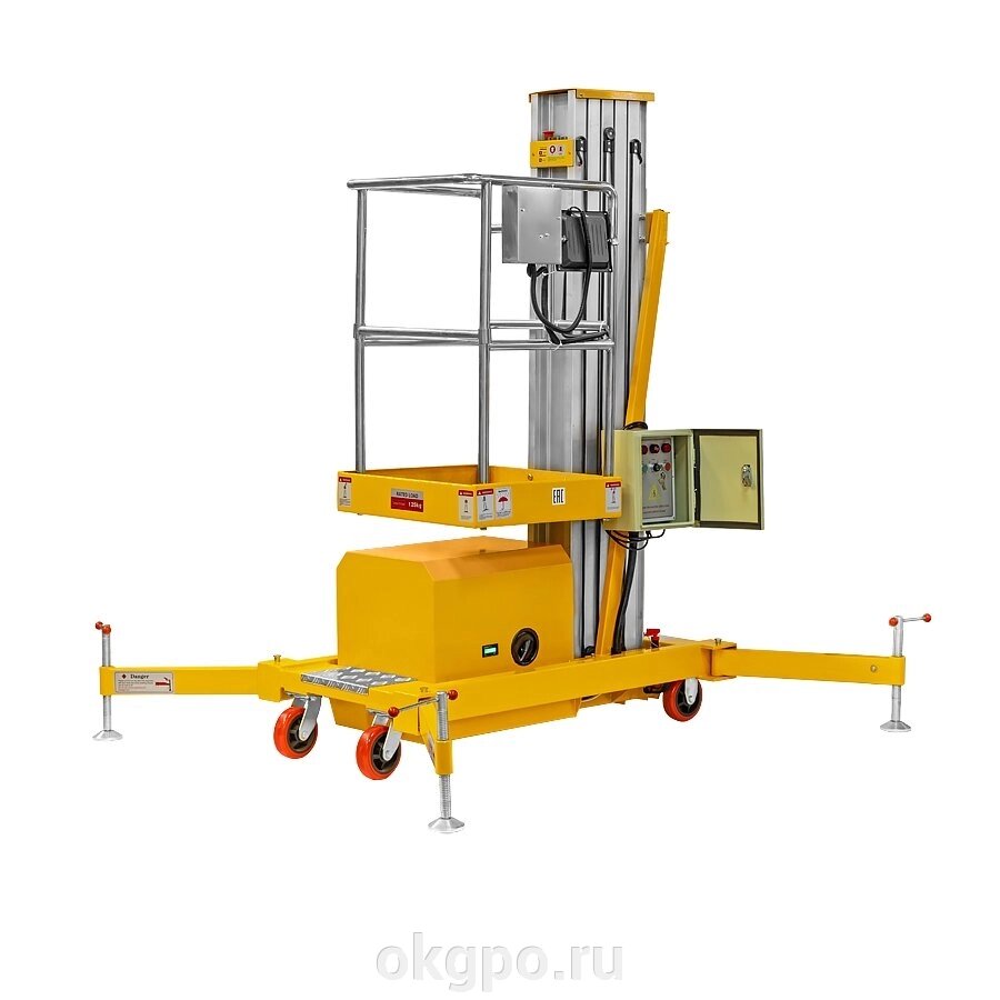 Подъемник телескопический SMARTLIFT  GTWY 10-100 (AC 125 кг; 10 м) от компании Компания "ГПО" - фото 1