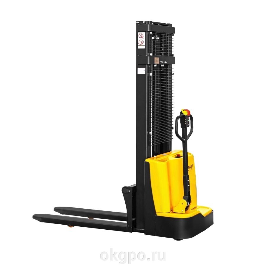 Штабелер электрический самоходный QDA10E (1000 кг; 2,5 м; 24В / 85Ач) SMARTLIFT (SMART) от компании Компания "ГПО" - фото 1