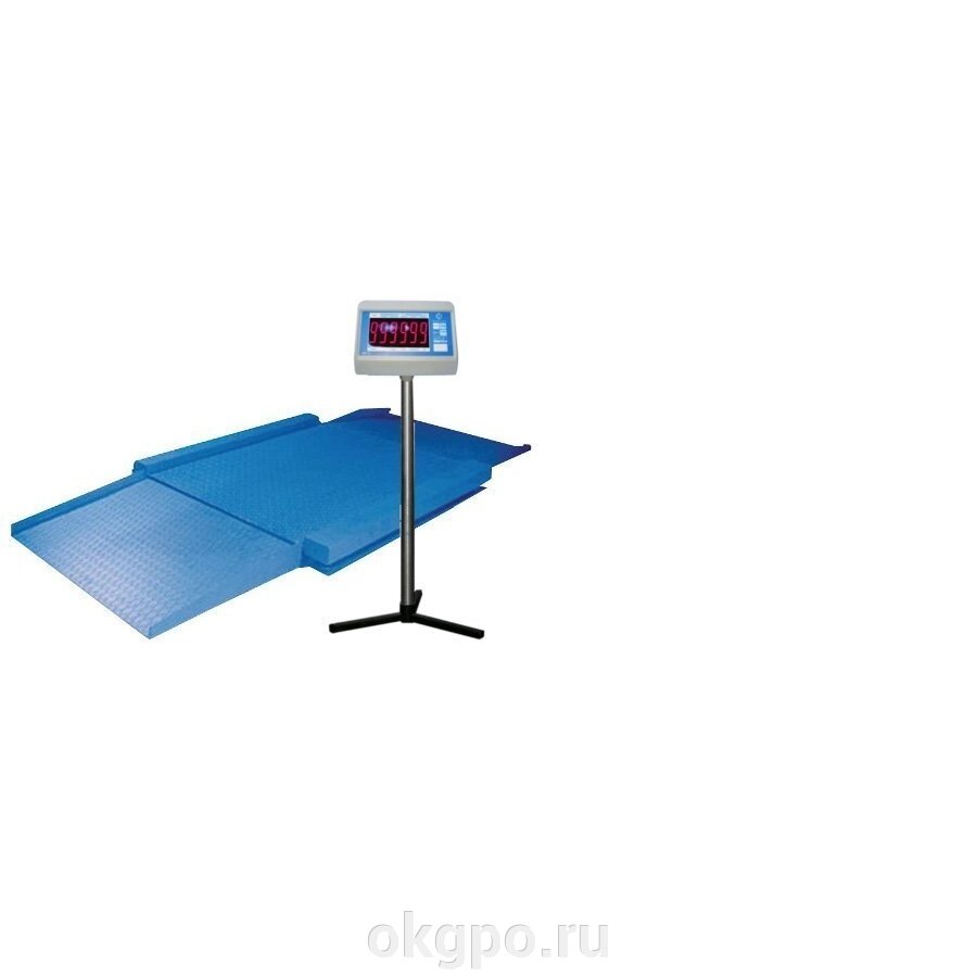 Весы с пандусами ВСП4-Н 1000 кг, платформа 1000*1000 мм от компании Компания "ГПО" - фото 1