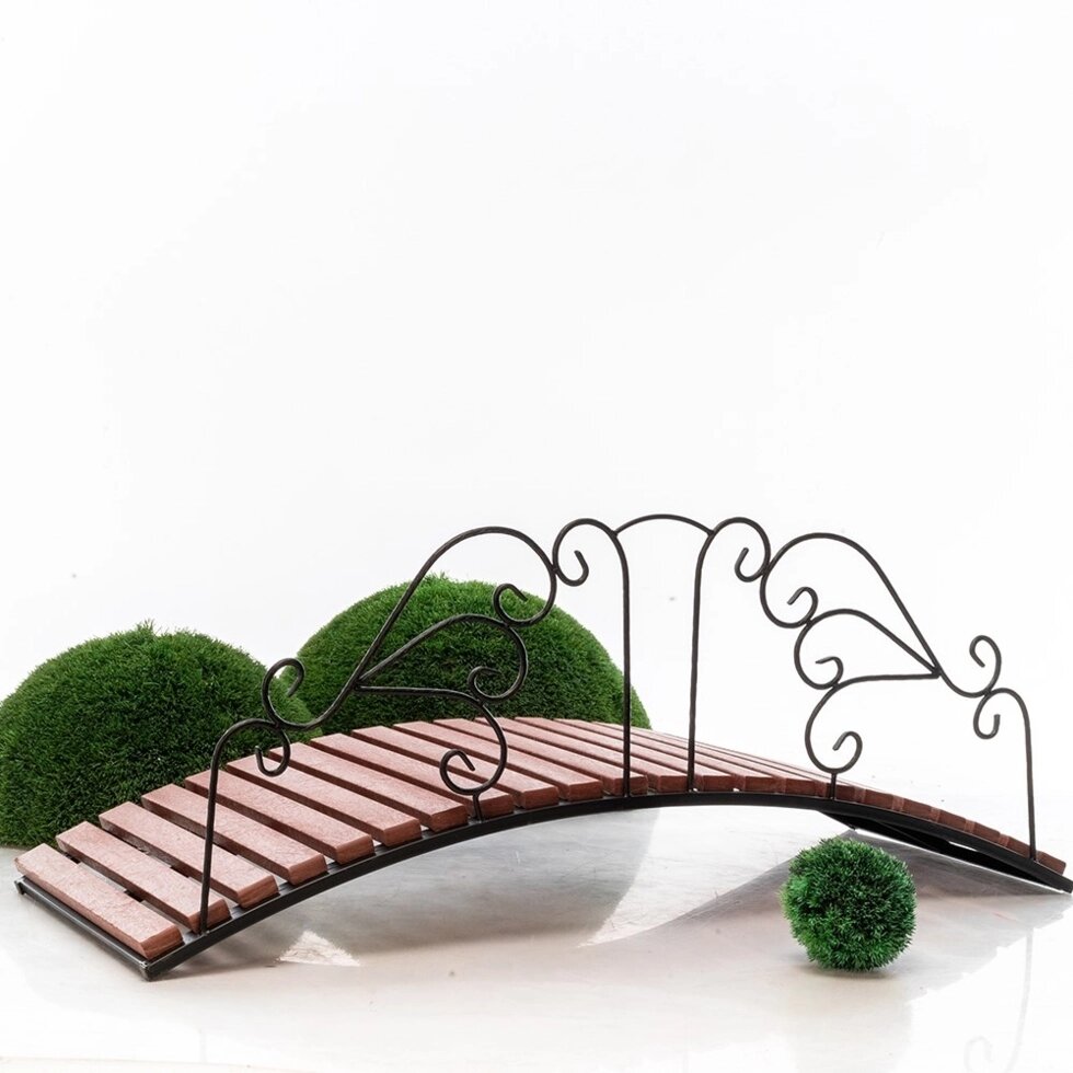 Декоративный мостик для сада от компании ООО "АСЦ - Сибирский Сварной" - фото 1