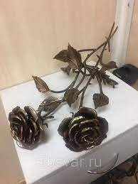 Кованые розы на могилу ##от компании## ООО "АСЦ - Сибирский Сварной" - ##фото## 1
