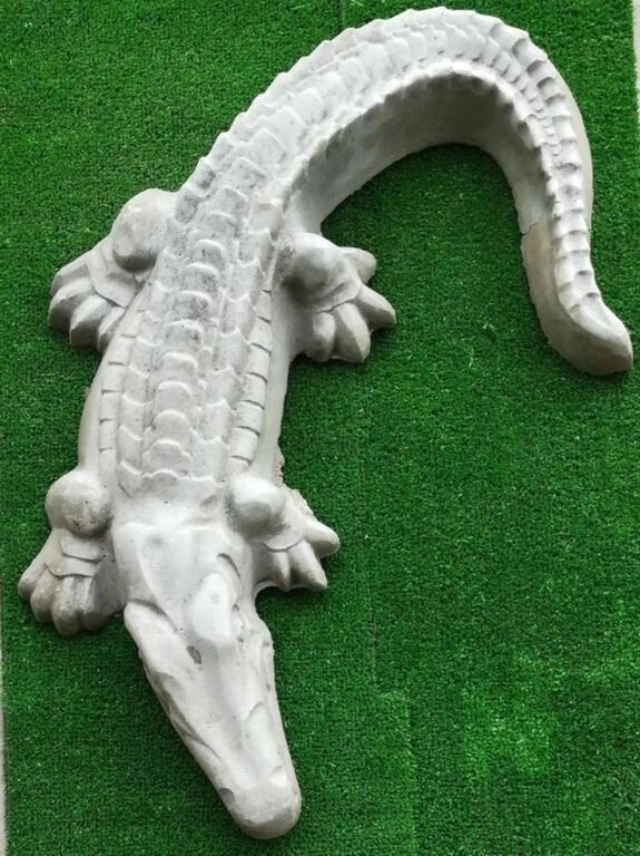 "Крокодил" декоративный, бетонный 700х390х100 ##от компании## ООО "АСЦ - Сибирский Сварной" - ##фото## 1