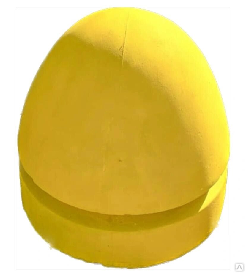 Ограничитель парковочный (450*500) Цвет жёлтый от компании ООО "АСЦ - Сибирский Сварной" - фото 1