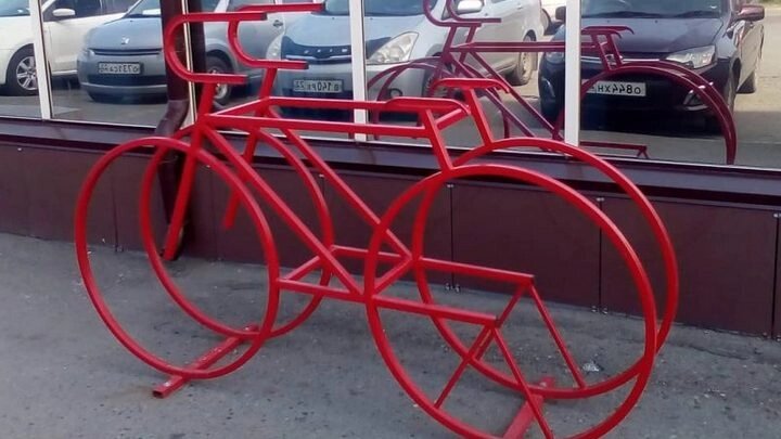 Вело парковка "Велосипед" от компании ООО "АСЦ - Сибирский Сварной" - фото 1