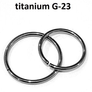 Кольцо 0,8*10 мм из титанового сплава ASTM F-136