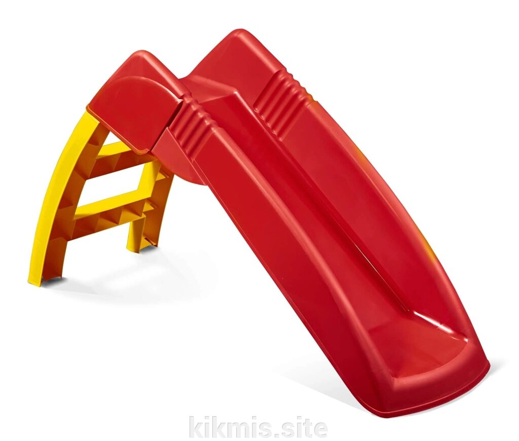 Игровая горка Sheffilton KIDS 608 красный/желтый от компании Интернет - магазин Kikmis - фото 1