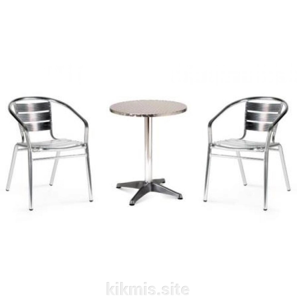 Комплект мебели LFT-3059/T3127-D60 Silver (2+1) от компании Интернет - магазин Kikmis - фото 1