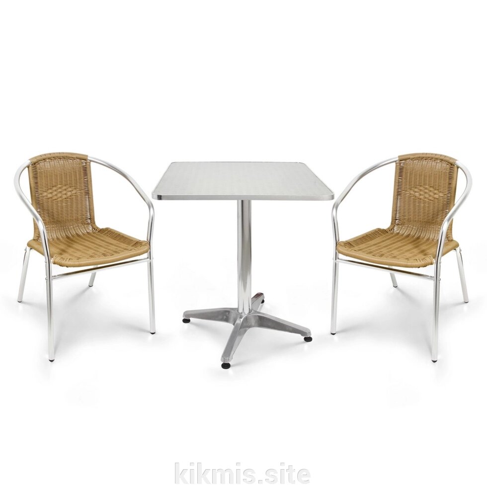Комплект мебели  LFT-3099A/T3125-60x60 Cappuccino (2+1) от компании Интернет - магазин Kikmis - фото 1
