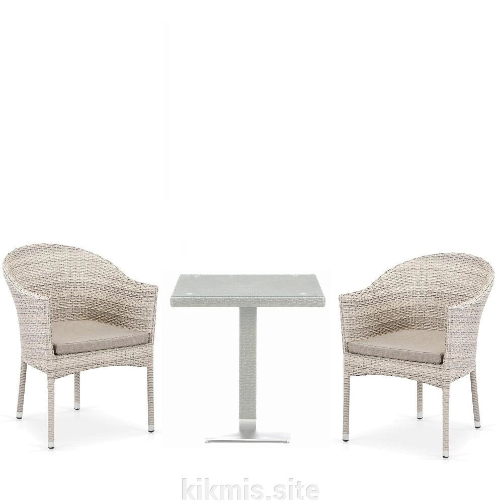 Комплект мебели T605SWT/Y350C-W85 Latte (2+1) от компании Интернет - магазин Kikmis - фото 1