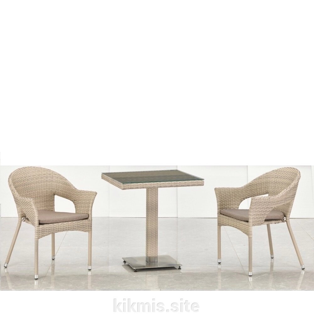 Комплект мебели T605SWT/Y79C-W85 Latte (2+1) от компании Интернет - магазин Kikmis - фото 1