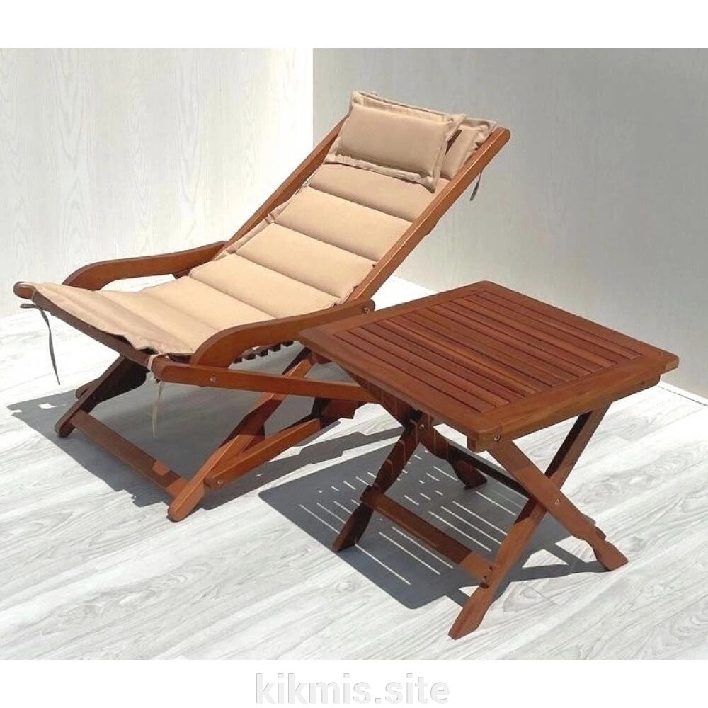 Комплект с креслом и столиком AFM-709A-T133 2pcs_Beige от компании Интернет - магазин Kikmis - фото 1