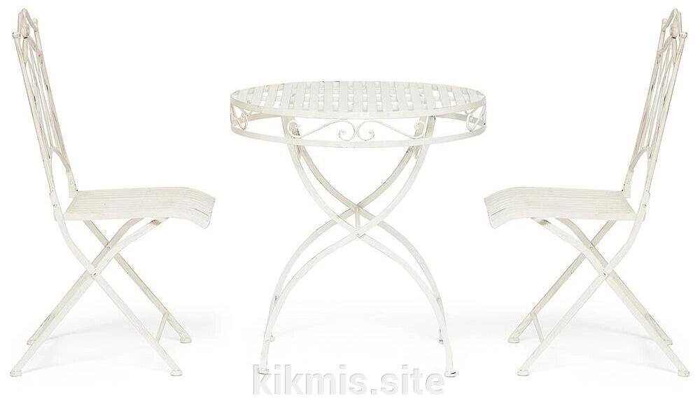 Комплект (стол + 2 стула) Secret de Maison PALLADIO (mod. PL08-8668/8669) от компании Интернет - магазин Kikmis - фото 1