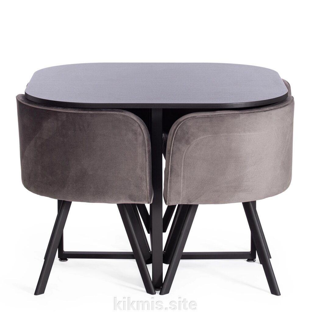 Комплект (стол, 4 стула) QUADRON (mod. PT14) от компании Интернет - магазин Kikmis - фото 1