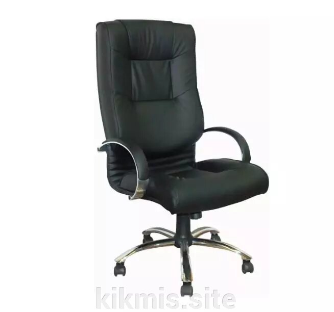 Компьютерное кресло руководителя Билл ВК черн хром МТГ ИМ от компании Интернет - магазин Kikmis - фото 1