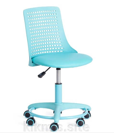Кресло детское компьютерное «Кидди» (KIDDY) голубой экокожа TCH от компании Интернет - магазин Kikmis - фото 1