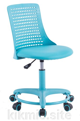 Кресло детское компьютерное «Кидди»KIDDY) голубой ткань TCH