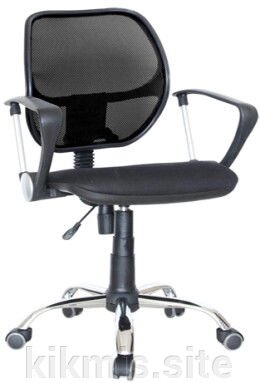 Кресло для персонала  Марс РС-900 хром (чёрный) ДК от компании Интернет - магазин Kikmis - фото 1