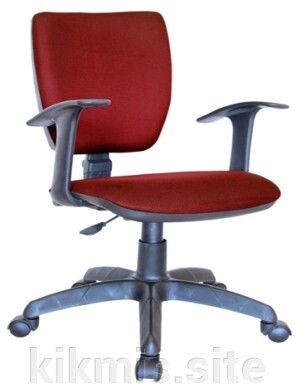 Кресло для персонала Нота Т (бордо)ДК от компании Интернет - магазин Kikmis - фото 1