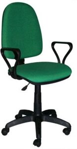 Кресло для персонала Престиж зеленое ДК