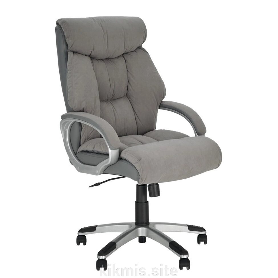 Кресло для руководителя CRUISE ткань серая от компании Интернет - магазин Kikmis - фото 1