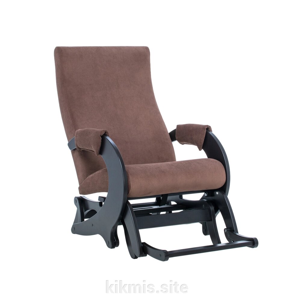 Кресло-глайдер Стронг (Венге, ткань Verona Brown) от компании Интернет - магазин Kikmis - фото 1