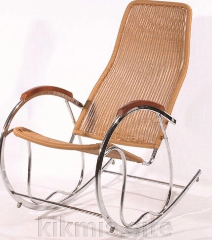 Кресло-качалка AR-K2M Металл, иск. ротанг, мед от компании Интернет - магазин Kikmis - фото 1