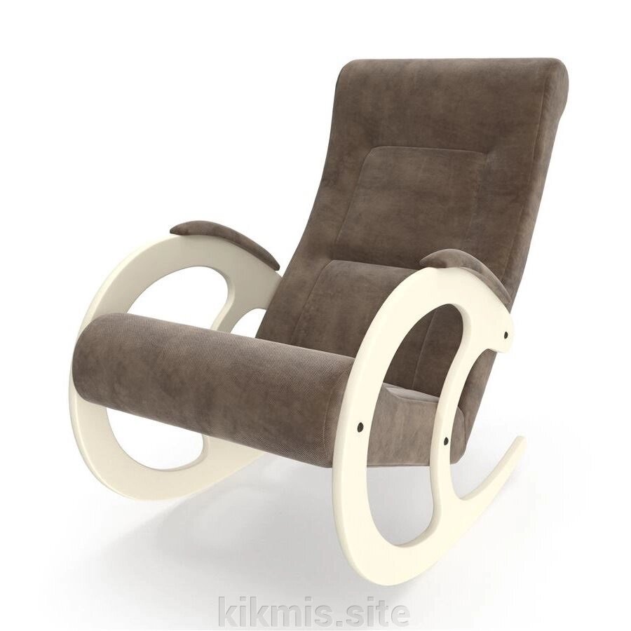 Кресло-качалка Блюз 3 (Дуб шампань / Verona Brown) от компании Интернет - магазин Kikmis - фото 1