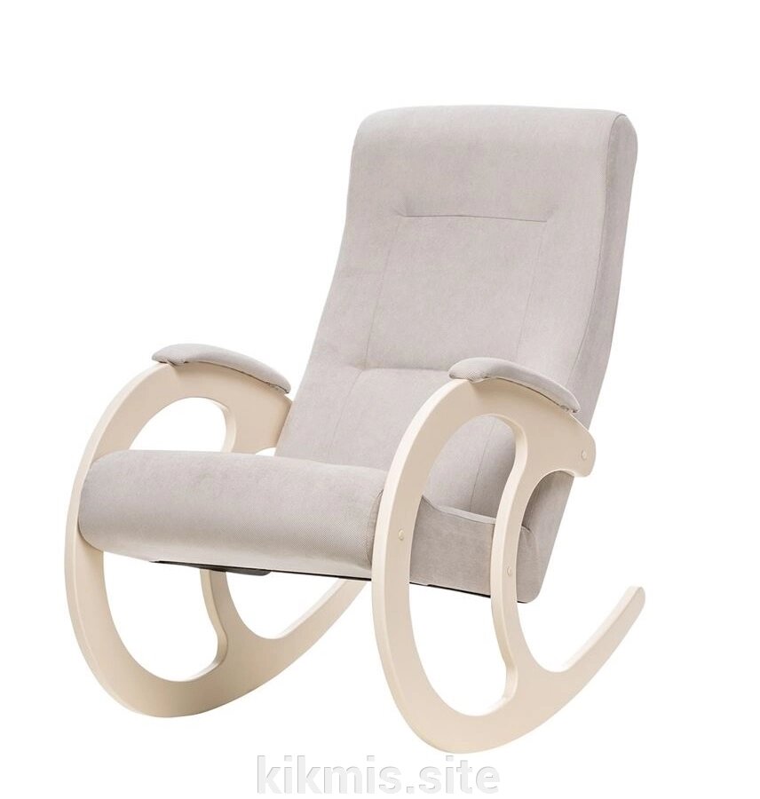 Кресло-качалка Блюз 3 (Дуб шампань / Verona Light Grey) от компании Интернет - магазин Kikmis - фото 1