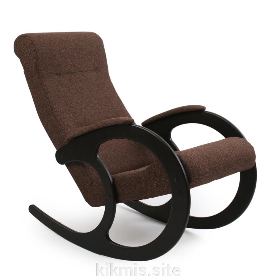 Кресло-качалка Блюз 3 (Венге / Маlta-15) от компании Интернет - магазин Kikmis - фото 1