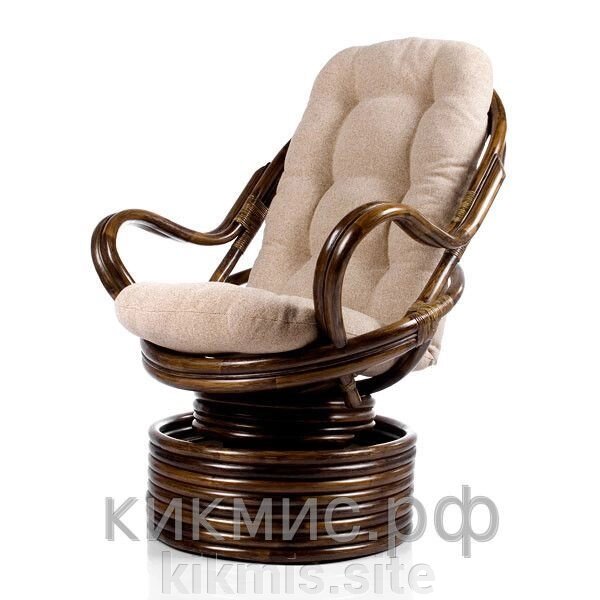Кресло-качалка Davao с подушкой от компании Интернет - магазин Kikmis - фото 1