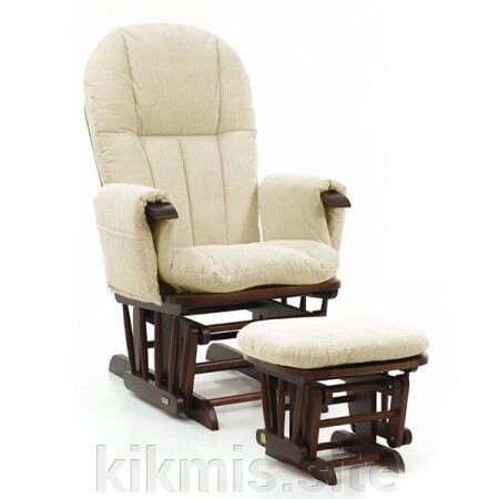 Кресло-качалка для кормления Tutti Bambini GC35, цвет Walnut/cream от компании Интернет - магазин Kikmis - фото 1