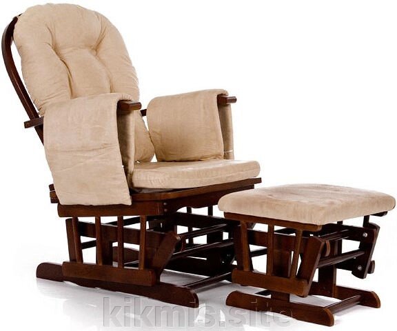 Кресло-качалка гляйдер Dondolo-5 с оттоманкой (013.010) от компании Интернет - магазин Kikmis - фото 1
