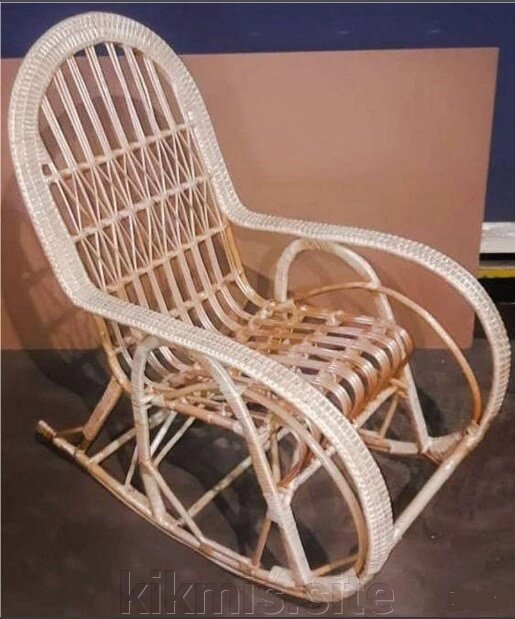 Кресло качалка из лозы Талица без подушки от компании Интернет - магазин Kikmis - фото 1
