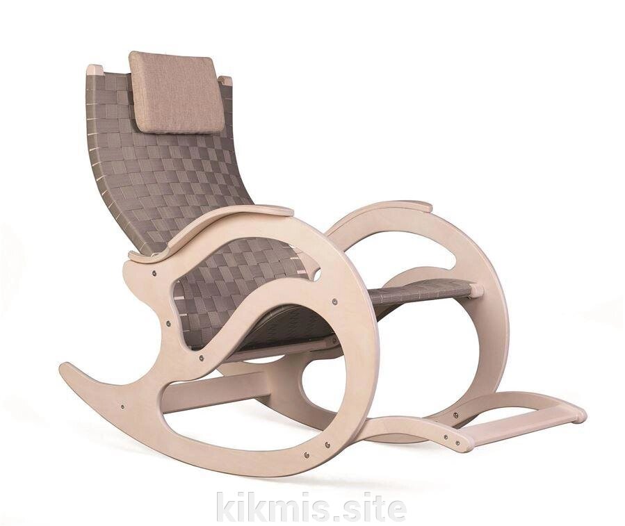 Кресло-качалка К-4 беленый дуб RB от компании Интернет - магазин Kikmis - фото 1