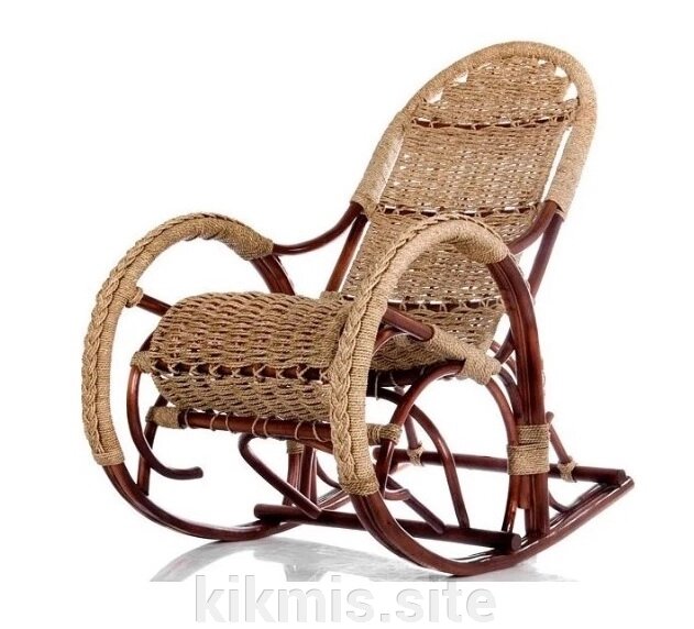 Кресло-качалка Красавица SG люкс без подушки (019.007) ##от компании## Интернет - магазин Kikmis - ##фото## 1