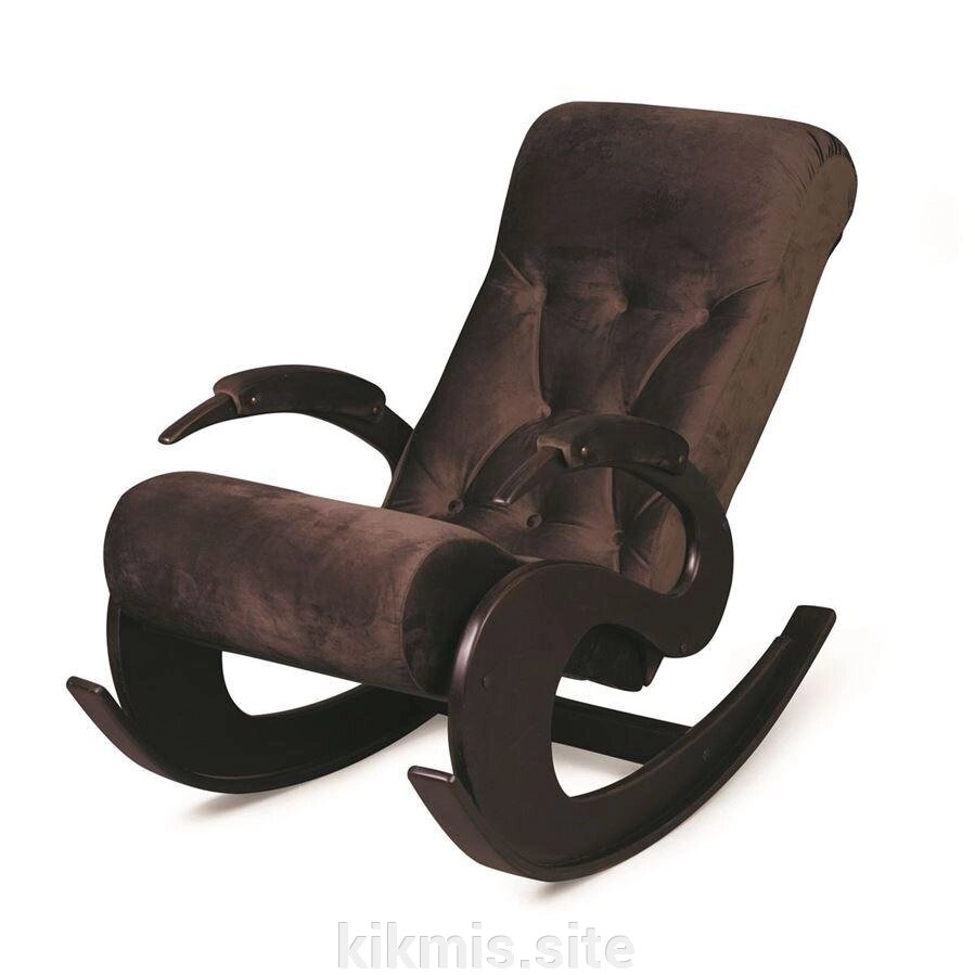 Кресло-качалка Лебедь (темный тон / 08 - коричневый) от компании Интернет - магазин Kikmis - фото 1