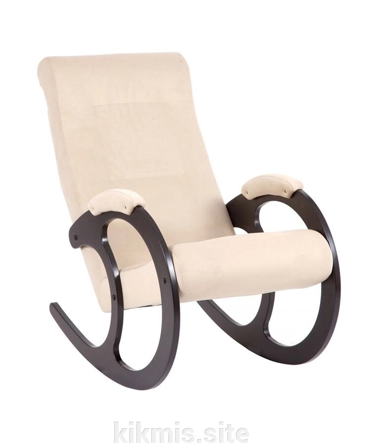 Кресло-качалка мод. 3 (Венге/ ткань V 18) от компании Интернет - магазин Kikmis - фото 1